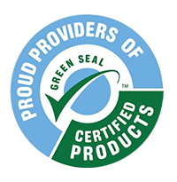 We are a proud provider of Grean Seal certified pruducts with our professional cleaning service